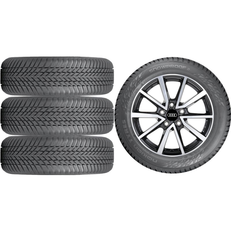 NOWE KOŁA ZIMA Audi Q3 SportBack F3 Nokian 215/65R17 NOWE KOŁA ZIMA Audi Q3 SportBack F3 Nokian 215/65R17