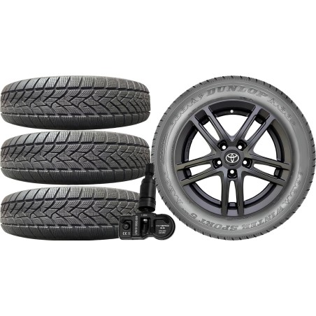 NOWE KOŁA ZIMA TOYOTA RAV 4 XA5 Dunlop 235/55R19+TPMS*4