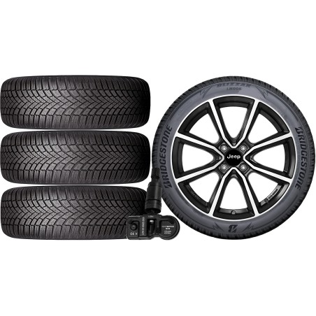 NOWE KOŁA ZIMA Jeep AVENGER FH1 Bridgestone 215/60R17+TPMS*1