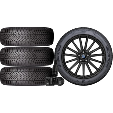 NOWE KOŁA ZIMA BMW 5 TOURING G61 G61 Bridgestone 225/55R18+TPMS*2