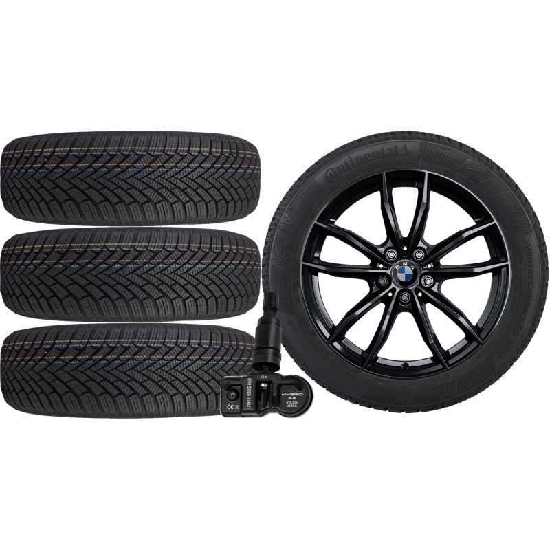 NOWE KOŁA ZIMA BMW 1 F40 F1H Continental 225/45R17+TPMS*22 NOWE KOŁA ZIMA BMW 1 F40 F1H Continental 225/45R17+TPMS*22