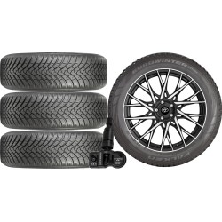 NOWE KOŁA ZIMA TOYOTA 2019.10 - Falken 235/45R18+TPMS*21