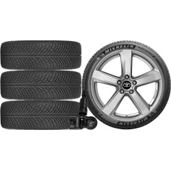 NOWE KOŁA ZIMA TOYOTA 2019.10 - Michelin 235/45R18+TPMS*5