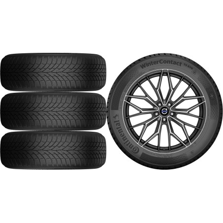 NOWE KOŁA ZIMA Volvo S60 V60 (Z) Continental 235/45R18*3