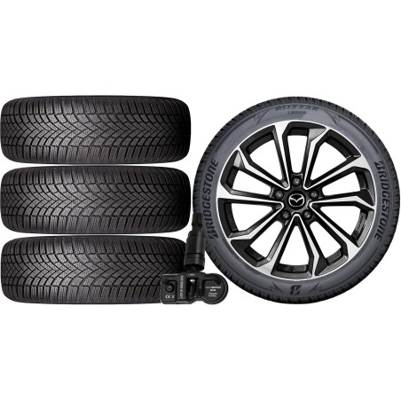 NOWE KOŁA ZIMA Mazda CX-3 (DJ1) Bridgestone 215/50R18+TPMS*8