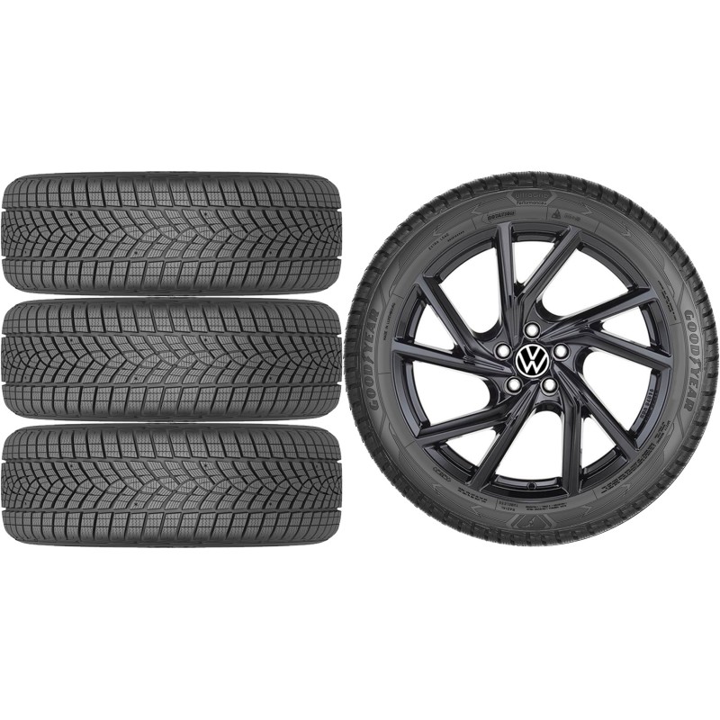 NOWE KOŁA ZIMA VW Tiguan Goodyear 235/50R19*8 NOWE KOŁA ZIMA VW Tiguan Goodyear 235/50R19*8