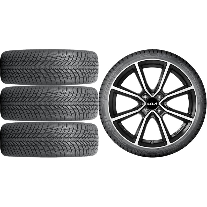 NOWE KOŁA ZIMA Kia Stonic Nokian 205/55R17 NOWE KOŁA ZIMA Kia Stonic Nokian 205/55R17