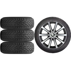NOWE KOŁA ZIMA Skoda SuperB (3T) Riken 215/55R17*5