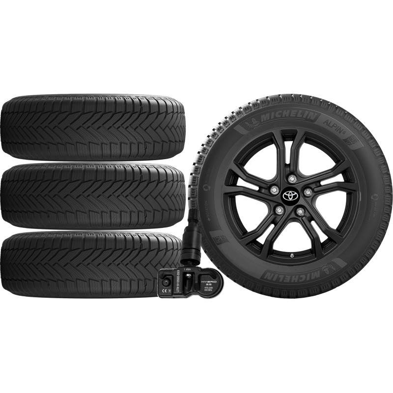 NOWE KOŁA ZIMA TOYOTA COROLLA XII 12 ZE1HE Michelin 205/55R16+TPMS*28 NOWE KOŁA ZIMA TOYOTA COROLLA XII 12 ZE1HE Michelin 205/55R16+TPMS*28