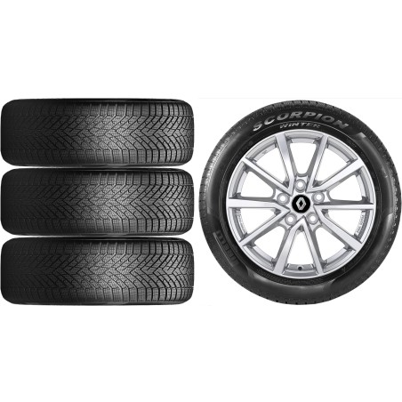 NOWE KOŁA ZIMA Renault Captur Pirelli 215/60R17*3