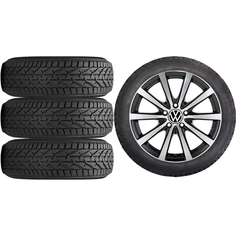 NOWE KOŁA ZIMA VW Passat B8 3C Riken 215/55R17*5 NOWE KOŁA ZIMA VW Passat B8 3C Riken 215/55R17*5