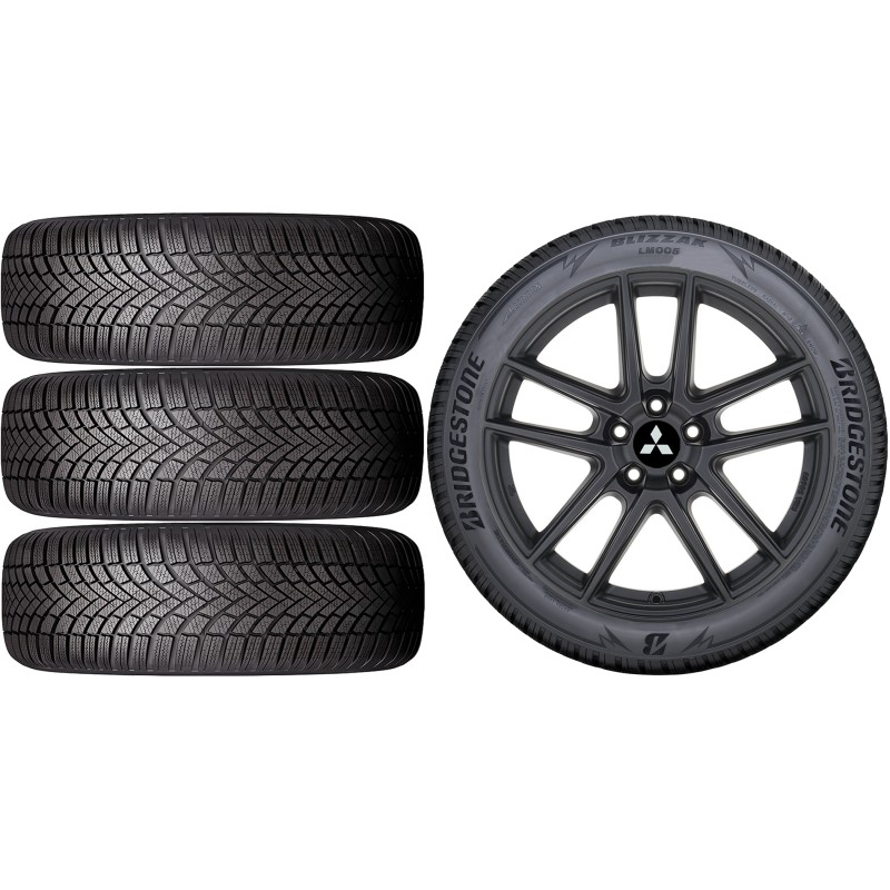 NOWE KOŁA ZIMA MITSUBISHI ASX RJB Bridgestone 215/60R17*7 NOWE KOŁA ZIMA MITSUBISHI ASX RJB Bridgestone 215/60R17*7
