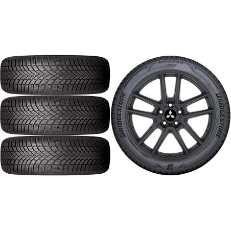 NOWE KOŁA ZIMA MITSUBISHI ASX RJB Bridgestone 215/60R17*7