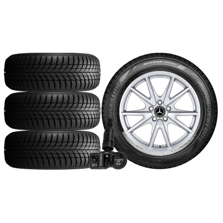 NOWE KOŁA ZIMA Mercedes CLA C118 F2CLA Bridgestone 225/45R18+TPMS*18