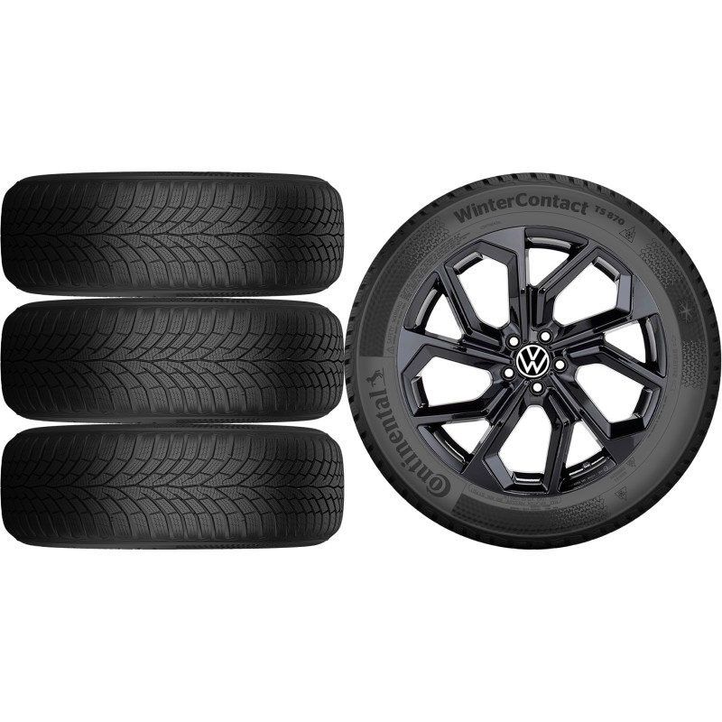 NOWE KOŁA ZIMA VW Tiguan Allspace Continental 255/45R19*9 NOWE KOŁA ZIMA VW Tiguan Allspace Continental 255/45R19*9
