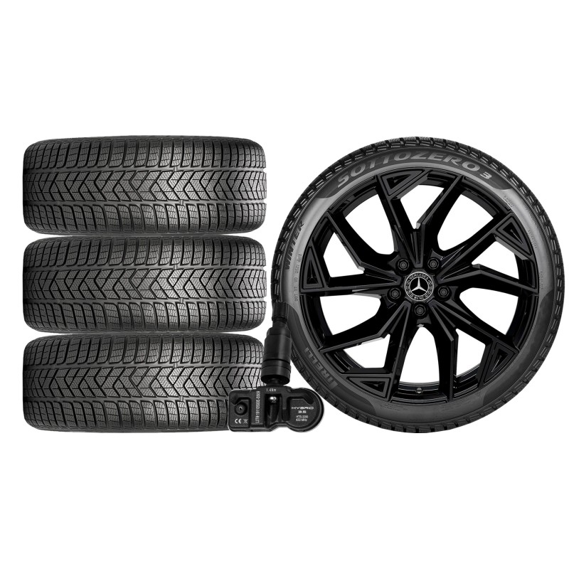 NOWE KOŁA ZIMA Mercedes CLA C118 F2CLA Pirelli 225/40R19+TPMS NOWE KOŁA ZIMA Mercedes CLA C118 F2CLA Pirelli 225/40R19+TPMS