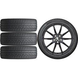 NOWE KOŁA ZIMA Skoda KodiaQ Hankook 235/50R19*17
