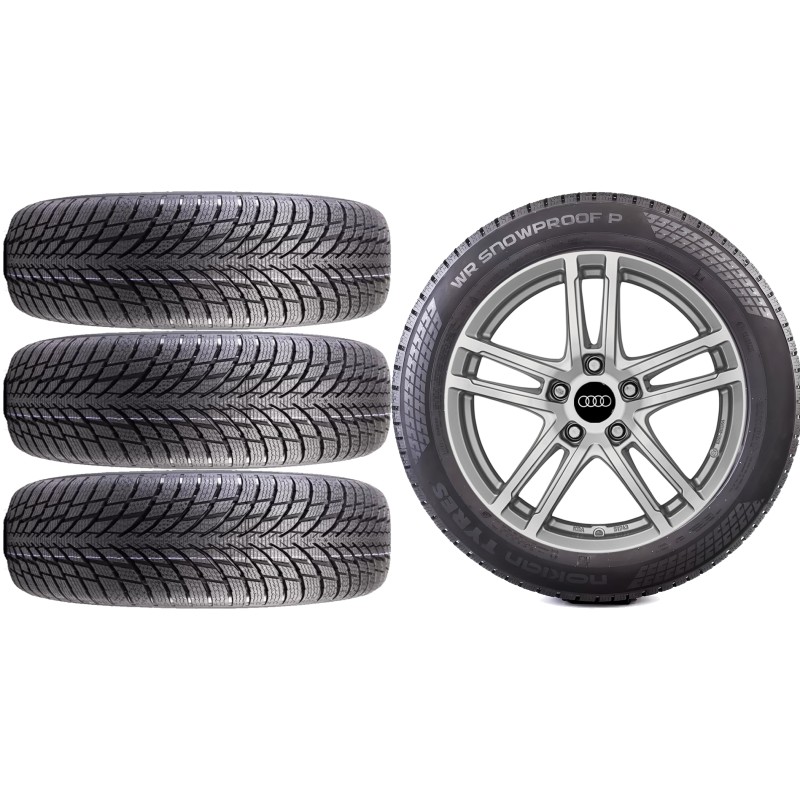 NOWE KOŁA ZIMA AUDI A6 F2 Nokian 245/45R19 NOWE KOŁA ZIMA AUDI A6 F2 Nokian 245/45R19