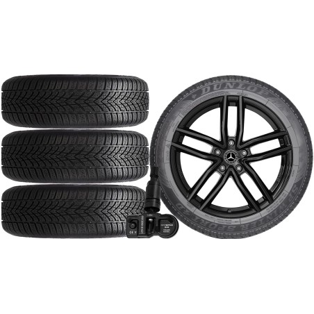 NOWE KOŁA ZIMA Mercedes E-Klasa W213 Dunlop 225/55R17+TPMS*1