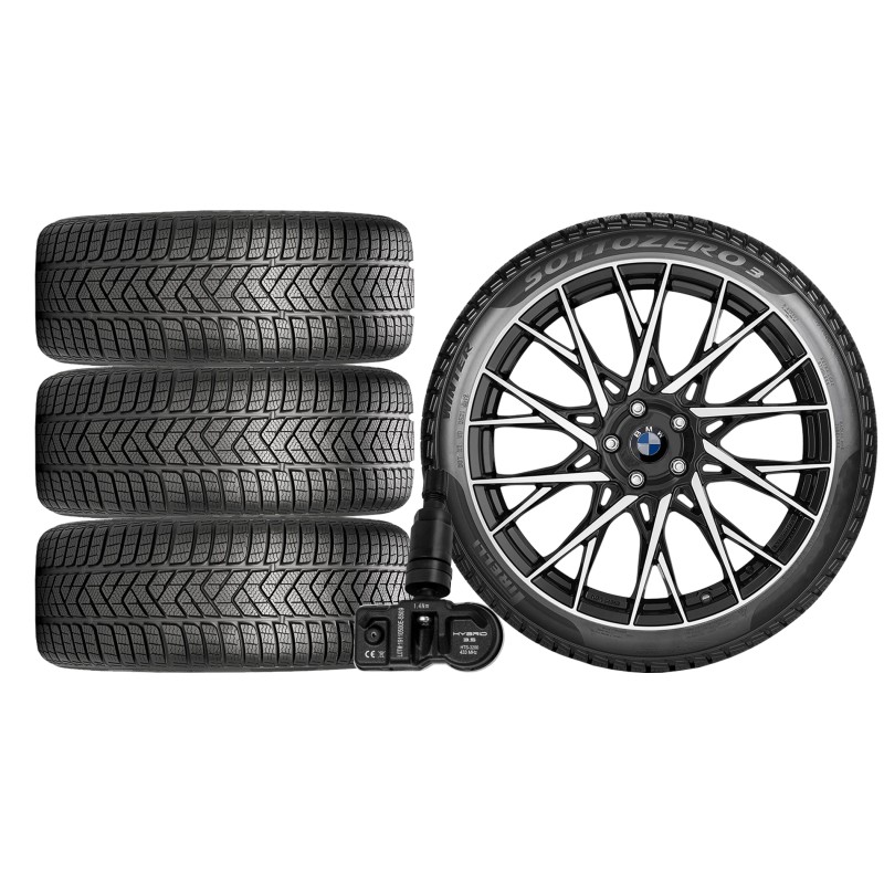 NOWE KOŁA ZIMA BMW 3 G20 G3L Pirelli 225/45R18+TPMS*2 NOWE KOŁA ZIMA BMW 3 G20 G3L Pirelli 225/45R18+TPMS*2