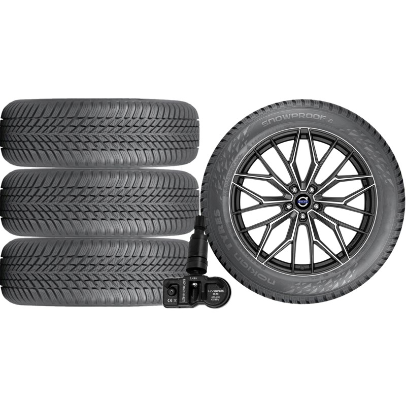 NOWE KOŁA ZIMA Volvo XC90 2 II GEN (L) Nokian 235/55R19+TPMS*27 NOWE KOŁA ZIMA Volvo XC90 2 II GEN (L) Nokian 235/55R19+TPMS*27