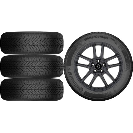 NOWE KOŁA ZIMA Renault Captur Continental 215/60R17*15