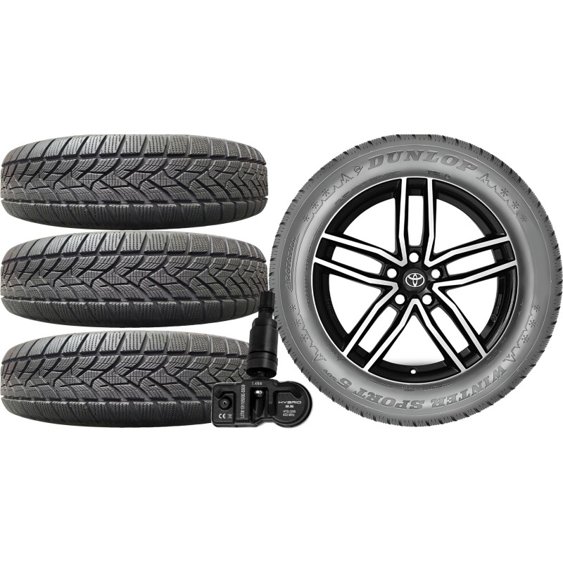 NOWE KOŁA ZIMA TOYOTA RAV 4 XA5 Dunlop 225/65R17+TPMS*7 NOWE KOŁA ZIMA TOYOTA RAV 4 XA5 Dunlop 225/65R17+TPMS*7