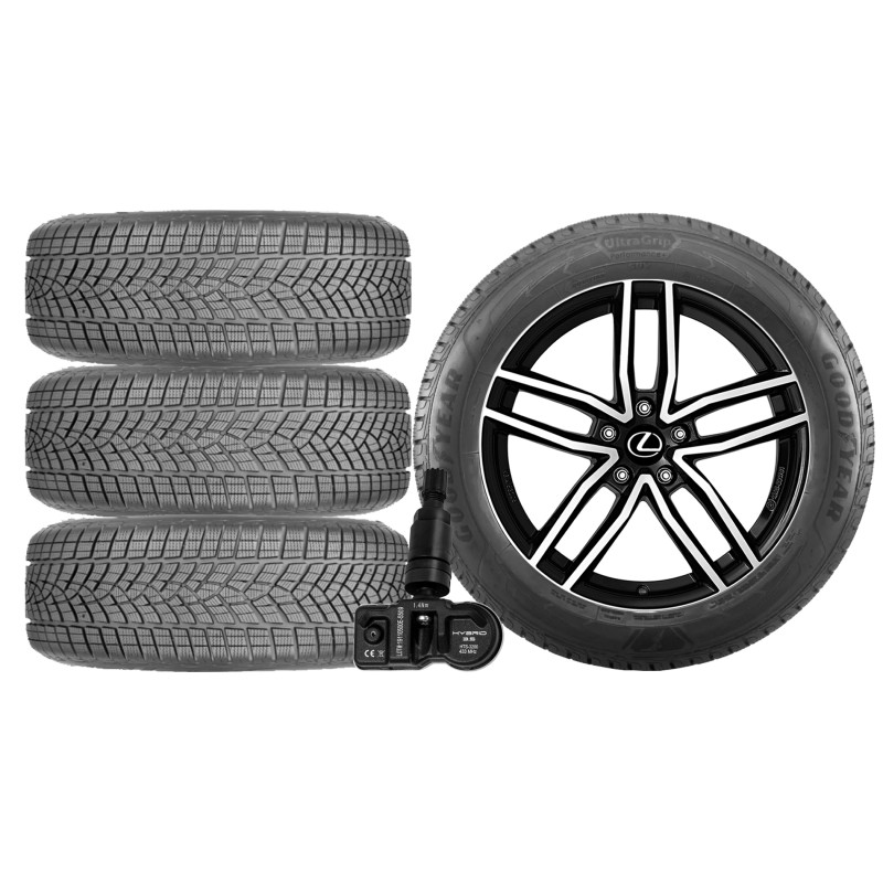 NOWE KOŁA ZIMA Lexus UX Goodyear 215/60R17+TPMS*18 NOWE KOŁA ZIMA Lexus UX Goodyear 215/60R17+TPMS*18