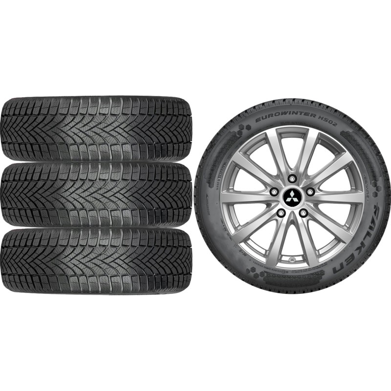 NOWE KOŁA ZIMA MITSUBISHI ASX RJB Falken 215/60R17 NOWE KOŁA ZIMA MITSUBISHI ASX RJB Falken 215/60R17