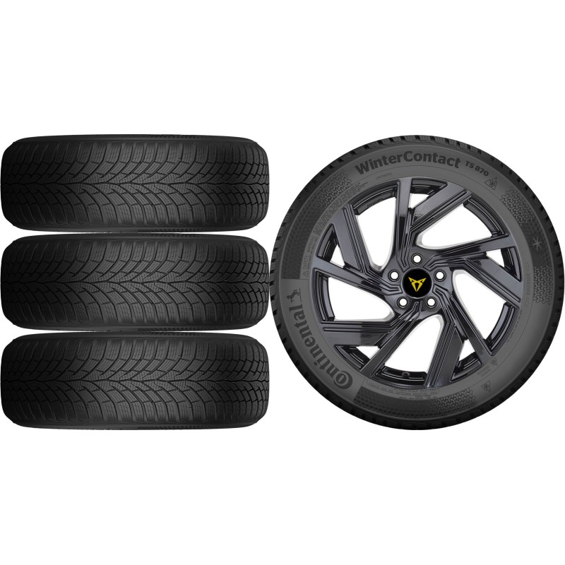 NOWE KOŁA ZIMA Cupra Leon SP Continental 225/40R18*26 NOWE KOŁA ZIMA Cupra Leon SP Continental 225/40R18*26