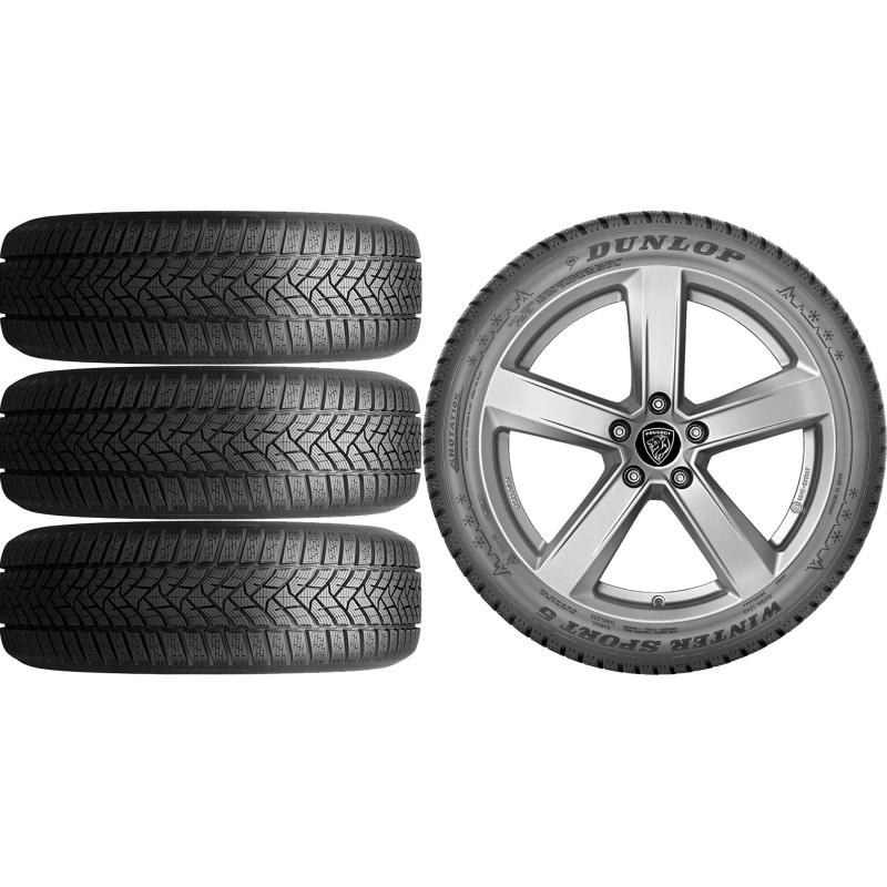 NOWE KOŁA ZIMA Peugeot 408 (F) Dunlop 215/65R17*3