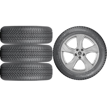 NOWE KOŁA ZIMA VW Tiguan Allspace Nokian 215/65R17