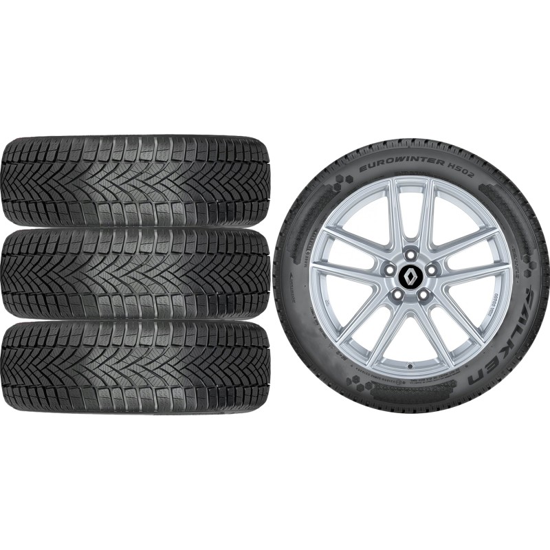NOWE KOŁA ZIMA Renault Captur Falken 215/60R17*8 NOWE KOŁA ZIMA Renault Captur Falken 215/60R17*8
