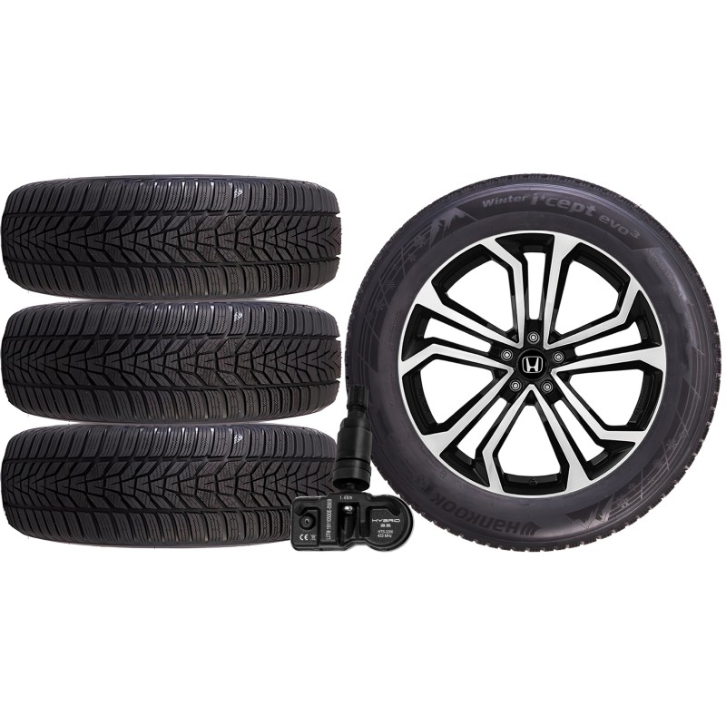 NOWE KOŁA ZIMA HONDA HR-V RV Hankook 225/50R18+TPMS*6 NOWE KOŁA ZIMA HONDA HR-V RV Hankook 225/50R18+TPMS*6