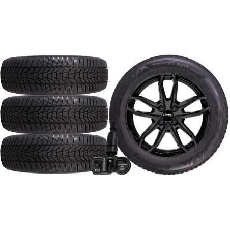 NOWE KOŁA ZIMA Jeep AVENGER FH1 Hankook 215/60R17+TPMS*4