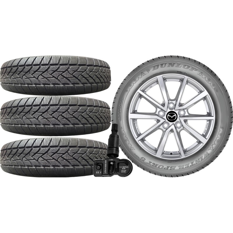 NOWE KOŁA ZIMA Mazda CX-5 (KE) Dunlop 225/65R17+TPMS*26 NOWE KOŁA ZIMA Mazda CX-5 (KE) Dunlop 225/65R17+TPMS*26