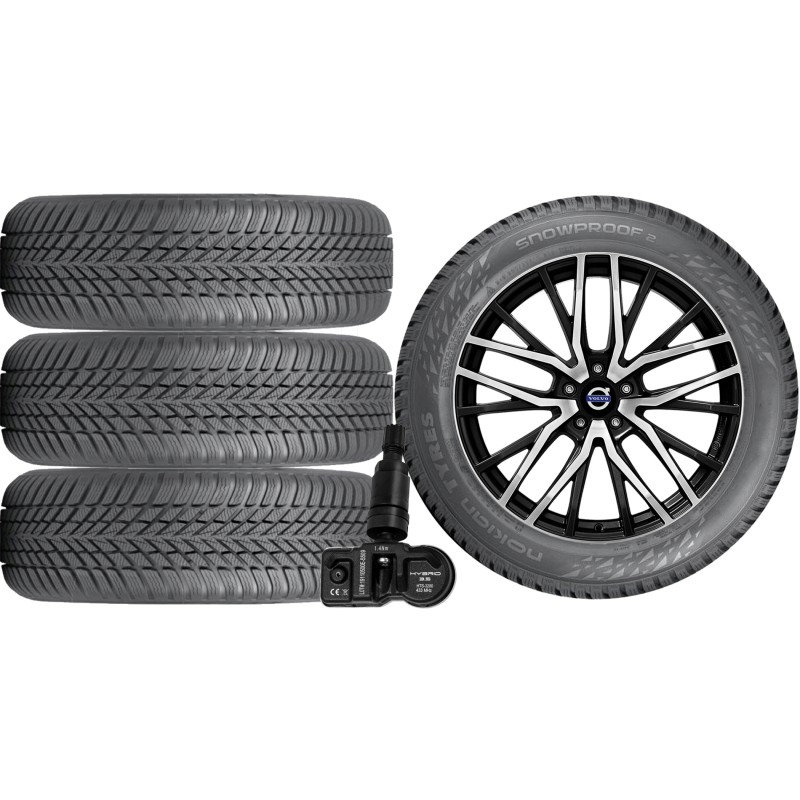 NOWE KOŁA ZIMA Volvo XC90 2 II GEN (L) Nokian 235/55R19+TPMS*25 NOWE KOŁA ZIMA Volvo XC90 2 II GEN (L) Nokian 235/55R19+TPMS*25