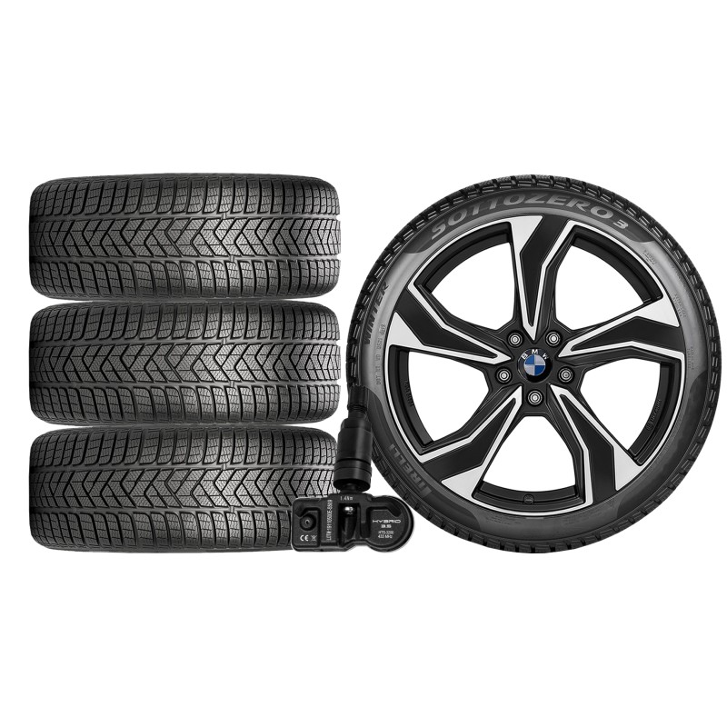 NOWE KOŁA ZIMA BMW 1 F40 F1H Pirelli 225/40R18+TPMS NOWE KOŁA ZIMA BMW 1 F40 F1H Pirelli 225/40R18+TPMS