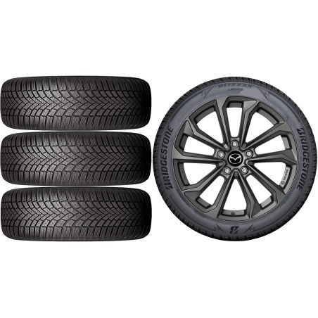 NOWE KOŁA ZIMA Mazda CX-3 (DJ1) Bridgestone 215/50R18*9