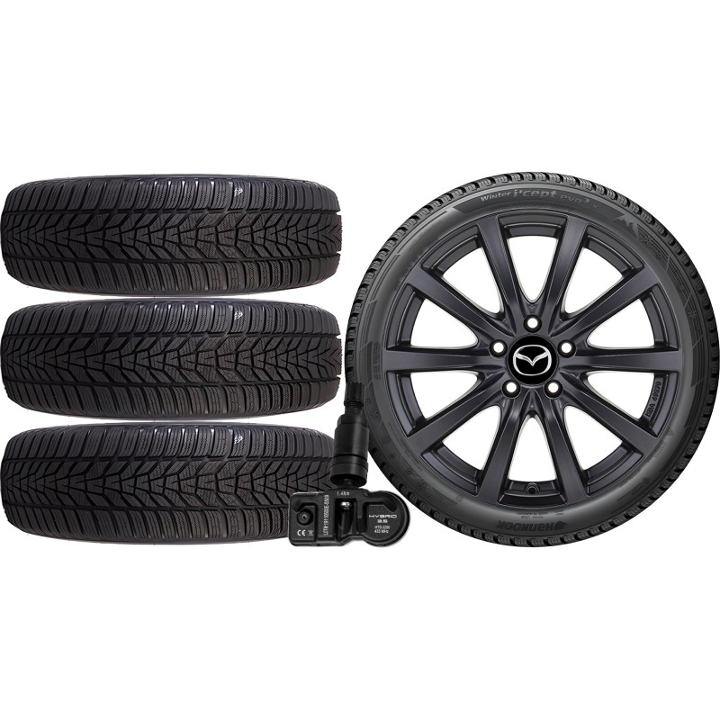 NOWE KOŁA ZIMA Mazda CX-5 (KF) Hankook 225/65R17+TPMS*18 NOWE KOŁA ZIMA Mazda CX-5 (KF) Hankook 225/65R17+TPMS*18