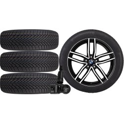 NOWE KOŁA ZIMA BMW 5 G60 G6L Continental 225/55R18+TPMS*6