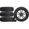 NOWE KOŁA ZIMA BMW 5 G60 G6L Continental 225/55R18+TPMS*6