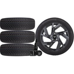 NOWE KOŁA ZIMA TOYOTA 2019.10 - Continental 235/45R18+TPMS*43