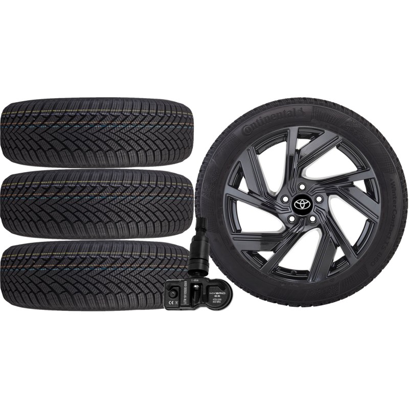 NOWE KOŁA ZIMA TOYOTA 2019.10 - Continental 235/45R18+TPMS*43