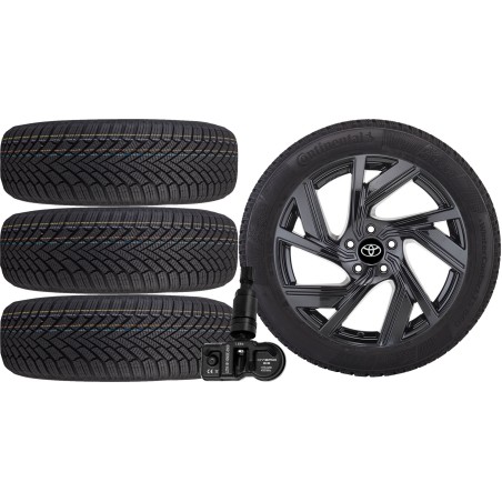 NOWE KOŁA ZIMA TOYOTA 2019.10 - Continental 235/45R18+TPMS*43