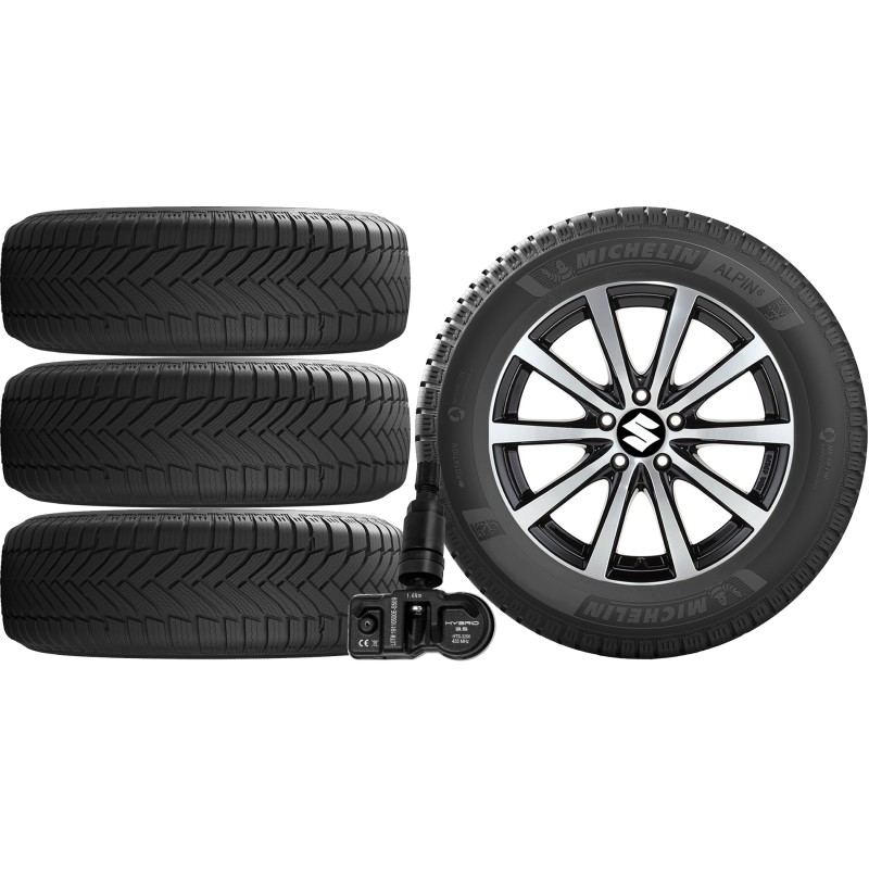 NOWE KOŁA ZIMA SUZUKI SX4 / S-Cross Michelin 215/55R17+TPMS*10 NOWE KOŁA ZIMA SUZUKI SX4 / S-Cross Michelin 215/55R17+TPMS*10