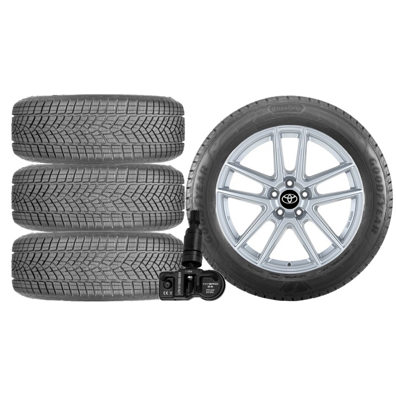 NOWE KOŁA ZIMA TOYOTA RAV 4 XA5 Goodyear 225/65R17+TPMS*13 NOWE KOŁA ZIMA TOYOTA RAV 4 XA5 Goodyear 225/65R17+TPMS*13