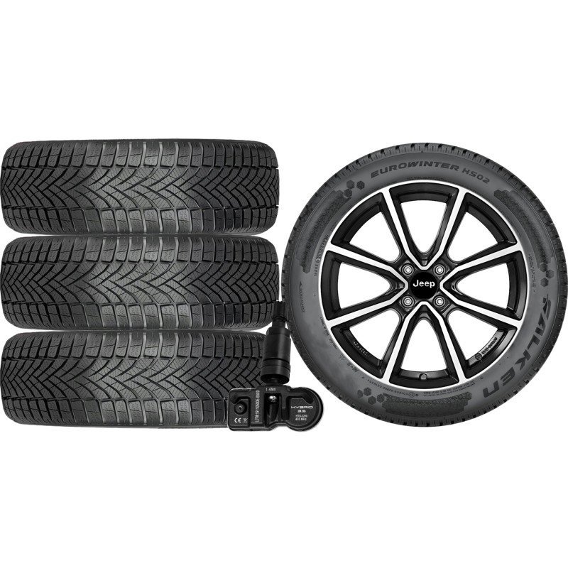NOWE KOŁA ZIMA Jeep AVENGER FH1 Falken 215/60R17+TPMS*1 NOWE KOŁA ZIMA Jeep AVENGER FH1 Falken 215/60R17+TPMS*1