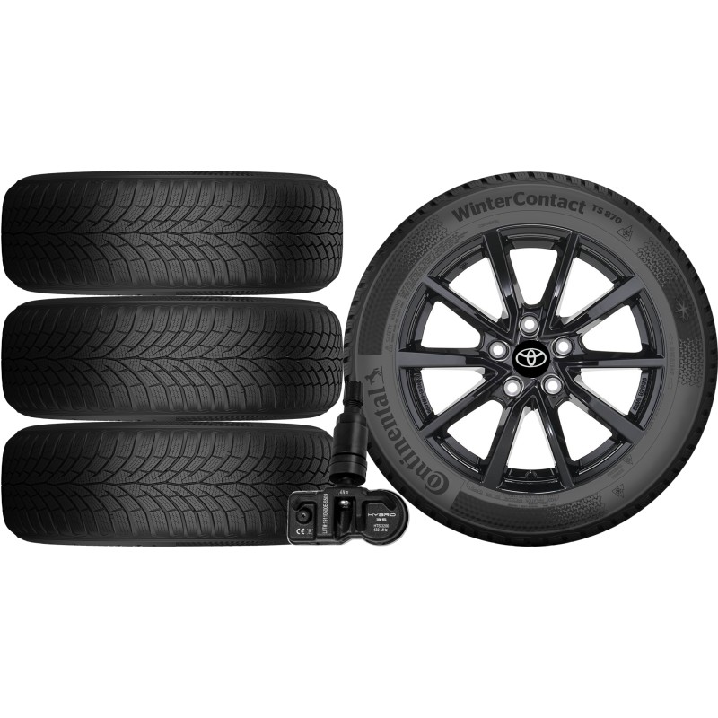 NOWE KOŁA ZIMA TOYOTA RAV 4 XA5 Continental 225/65R17+TPMS*14 NOWE KOŁA ZIMA TOYOTA RAV 4 XA5 Continental 225/65R17+TPMS*14