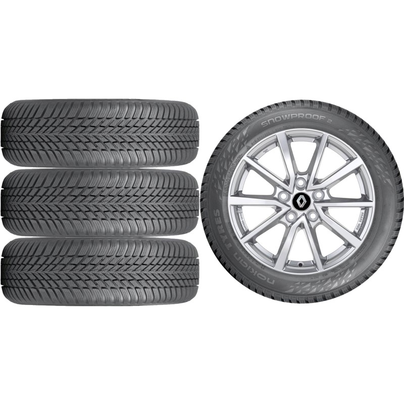 NOWE KOŁA ZIMA Renault Captur Nokian 215/60R17*3 NOWE KOŁA ZIMA Renault Captur Nokian 215/60R17*3